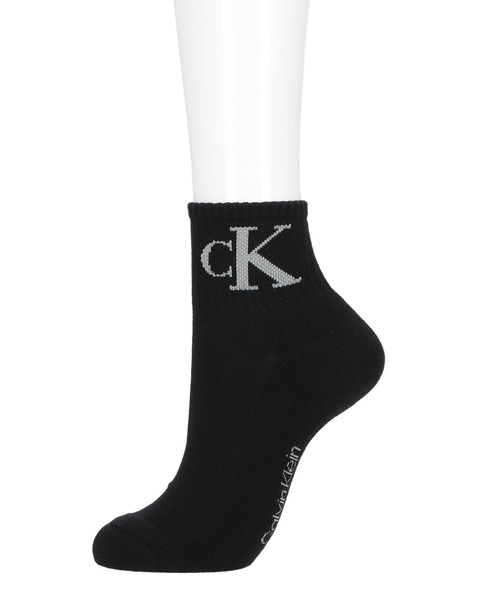 Calvin Klein(カルバン・クライン)の「【3足セット】Calvin Klein メンズ レディース 抗菌防臭 足底パイル ビッグロゴ ショートソックス 92572506(ソックス/靴下・レディース・ブラック/その他1・L/M/S)」の16枚目の写真
