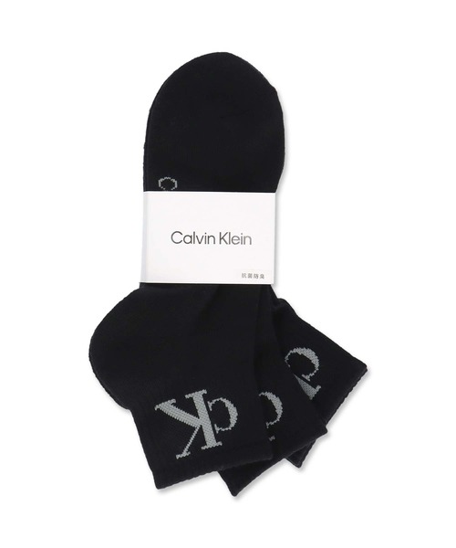 Calvin Klein(カルバン・クライン)の「【3足セット】Calvin Klein メンズ レディース 抗菌防臭 足底パイル ビッグロゴ ショートソックス 92572506(ソックス/靴下・レディース・ブラック/その他1・L/M/S)」の17枚目の写真