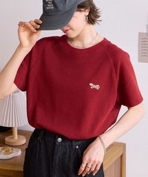 PENNEYS/ペニーズ 別注 THE FOX ワンポイント刺繍 ラグランスリーブ ワッフル半袖Tシャツ
