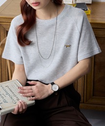 PENNEYS/ペニーズ 別注 THE FOX ワンポイント刺繍 ラグランスリーブ ワッフル半袖Tシャツ