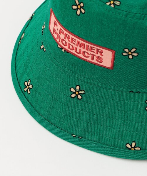 p.premier（ピードットプルミエ）の「総柄ハット（ハット・キッズ・ブルー/レッド/グリーン/キャメル・56/54/52/50）」の17枚目の写真