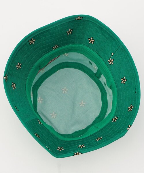 p.premier（ピードットプルミエ）の「総柄ハット（ハット・キッズ・ブルー/レッド/グリーン/キャメル・56/54/52/50）」の19枚目の写真