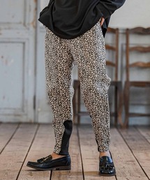 CAMBIO | mp14664-バレットリブレオパードテーパードパンツ(BP-BFS0088)(その他パンツ)