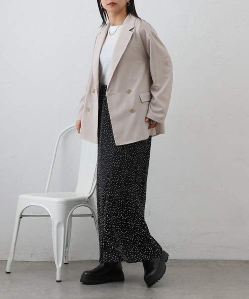 COLONY 2139（コロニートゥーワンスリーナイン）の「ランダムドットロングスカート（スカート・レディース・ブラック・FREE）」の7枚目の写真