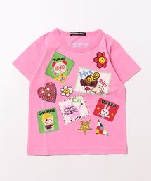 HYSTERIC MINI | SCRAP PATCHWORK ALLTOGETHER 半袖Tシャツ(Tシャツ/カットソー)