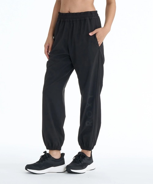 ROXY(ロキシー)の「ROXY ウィメンズ FITNESS MY 1ST ROXY PANTS ロングパンツ 【2026年春夏モデル】/ロキシーUVカット速乾ジョガーパンツ(その他パンツ・レディース・ブラック/パープル/ブルー・SMALL/MEDIUM/LARGE)」の1枚目の写真