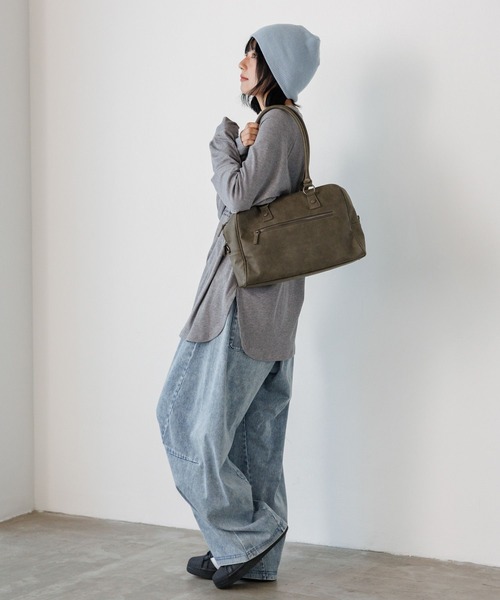 PBLIM(ページボーイリム)の「《UNISEX》シアーフォトリブトップス(Tシャツ/カットソー・レディース・グレー/ベージュ・FREE)」の11枚目の写真