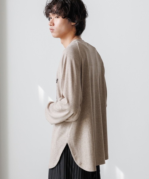 PBLIM(ページボーイリム)の「《UNISEX》シアーフォトリブトップス(Tシャツ/カットソー・レディース・グレー/ベージュ・FREE)」の14枚目の写真