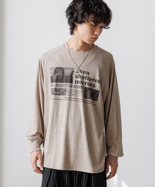 PBLIM(ページボーイリム)の「《UNISEX》シアーフォトリブトップス(Tシャツ/カットソー・レディース・グレー/ベージュ・FREE)」の15枚目の写真