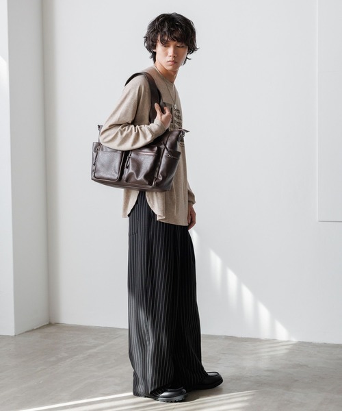 PBLIM(ページボーイリム)の「《UNISEX》シアーフォトリブトップス(Tシャツ/カットソー・レディース・グレー/ベージュ・FREE)」の20枚目の写真