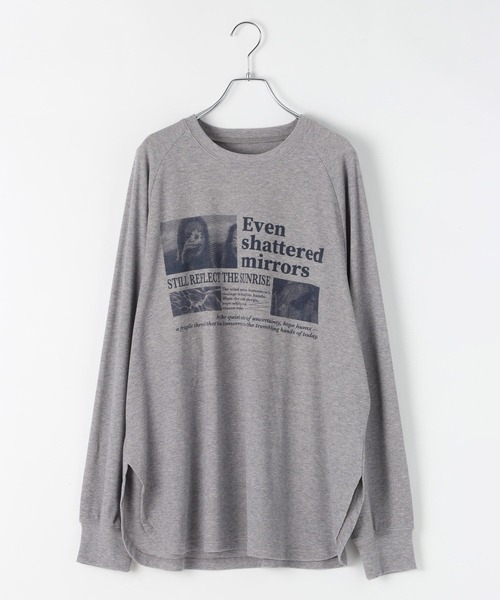 PBLIM(ページボーイリム)の「《UNISEX》シアーフォトリブトップス(Tシャツ/カットソー・レディース・グレー/ベージュ・FREE)」の21枚目の写真