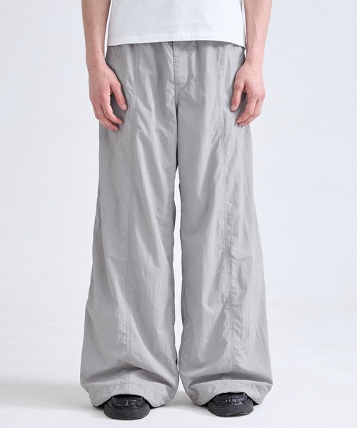 Parts Lab.(パーツラボ)の「【Parts Lab.】Basic Water Repellent Nylon Pants/ 撥水ナイロンベーシックパンツ(その他パンツ・メンズ・ブラック/グレー・S/L/M)」の2枚目の写真