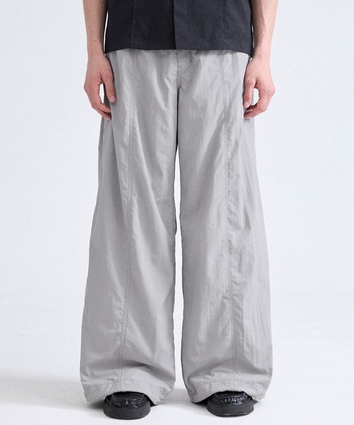Parts Lab.(パーツラボ)の「【Parts Lab.】Basic Water Repellent Nylon Pants/ 撥水ナイロンベーシックパンツ(その他パンツ・メンズ・ブラック/グレー・S/L/M)」の4枚目の写真