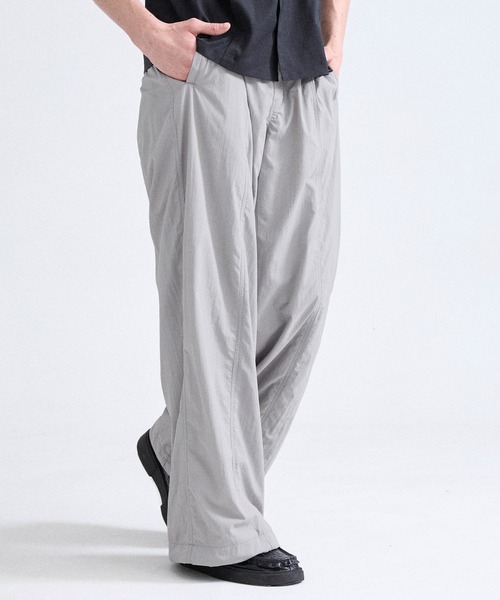 Parts Lab.(パーツラボ)の「【Parts Lab.】Basic Water Repellent Nylon Pants/ 撥水ナイロンベーシックパンツ(その他パンツ・メンズ・ブラック/グレー・S/L/M)」の5枚目の写真