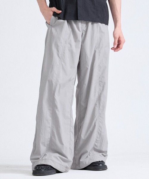 Parts Lab.(パーツラボ)の「【Parts Lab.】Basic Water Repellent Nylon Pants/ 撥水ナイロンベーシックパンツ(その他パンツ・メンズ・ブラック/グレー・S/L/M)」の6枚目の写真