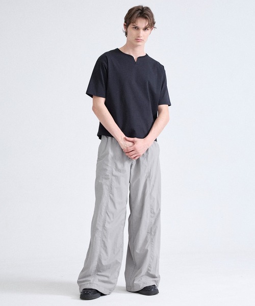 Parts Lab.(パーツラボ)の「【Parts Lab.】Basic Water Repellent Nylon Pants/ 撥水ナイロンベーシックパンツ(その他パンツ・メンズ・ブラック/グレー・S/L/M)」の18枚目の写真