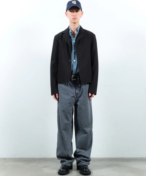 Jieda（ジエダ）の「【Jieda/ジエダ】COMPACT TAILORED JACKET（テーラードジャケット・メンズ・グレー/ブラック・1/2）」の16枚目の写真