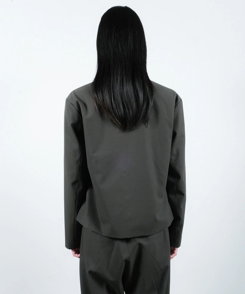 Jieda（ジエダ）の「【Jieda/ジエダ】COMPACT TAILORED JACKET（テーラードジャケット・メンズ・グレー/ブラック・1/2）」の20枚目の写真