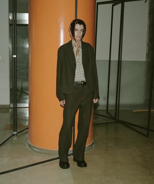 Jieda（ジエダ）の「【Jieda/ジエダ】COMPACT TAILORED JACKET（テーラードジャケット・メンズ・グレー/ブラック・1/2）」の21枚目の写真