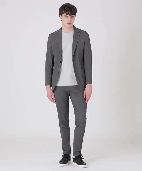 BLACK LABEL CRESTBRIDGE(ブラックレーベル・クレストブリッジ)の「マイクロウェーブシアサッカートラウザーズ(その他パンツ・メンズ・ネイビー/グレー系その他・XL/L/M/S)」の3枚目の写真