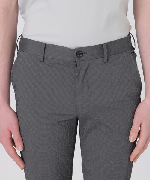 BLACK LABEL CRESTBRIDGE(ブラックレーベル・クレストブリッジ)の「マイクロウェーブシアサッカートラウザーズ(その他パンツ・メンズ・ネイビー/グレー系その他・XL/L/M/S)」の7枚目の写真