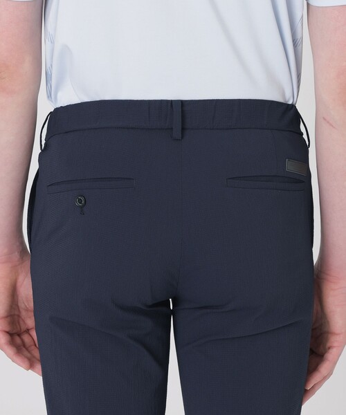 BLACK LABEL CRESTBRIDGE(ブラックレーベル・クレストブリッジ)の「マイクロウェーブシアサッカートラウザーズ(その他パンツ・メンズ・ネイビー/グレー系その他・XL/L/M/S)」の15枚目の写真