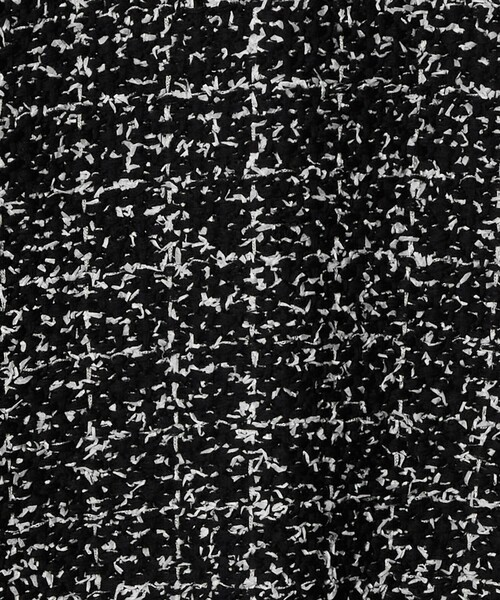 Marilyn Moon（マリリンムーン）の「＜Marilyn Moon＞ツイードライク ニット ジャケット（ニット/セーター・レディース・ホワイト/ブラック・FREE）」の9枚目の写真