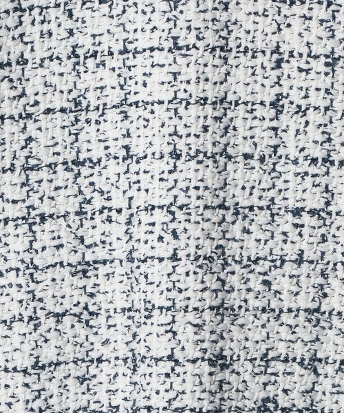 Marilyn Moon（マリリンムーン）の「＜Marilyn Moon＞ツイードライク ニット ジャケット（ニット/セーター・レディース・ホワイト/ブラック・FREE）」の12枚目の写真