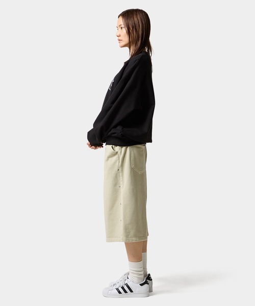 HUF（ハフ）の「CLASSIC ARCH CREW（スウェット・メンズ・ブラック/アッシュグレー・S/M/L/XL/XXL）」の8枚目の写真