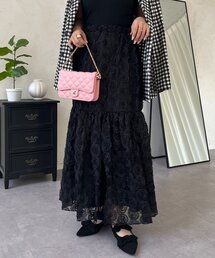 prose verse | 3Dフラワーティアードスカート(スカート)