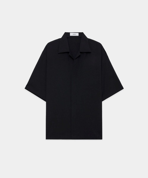 FLY FRONT OPEN COLLAR S/S SHIRT（シャツ/ブラウス）｜markaware