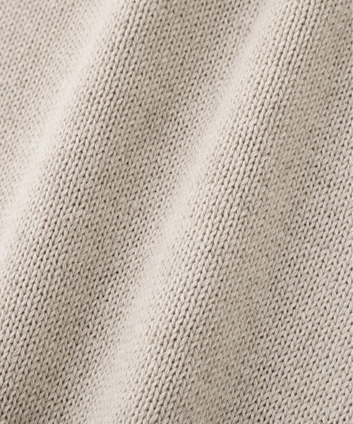 MHL.（エムエイチエル）の「BELGIAN LINEN COTTON（ニット/セーター・レディース・ブルー/ナチュラル・2）」の6枚目の写真