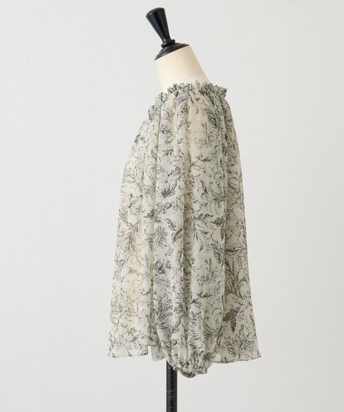 BEARDSLEY(ビアズリー)の「更紗柄ギャザーブラウス(シャツ/ブラウス・レディース・ベージュ・FREE)」の11枚目の写真