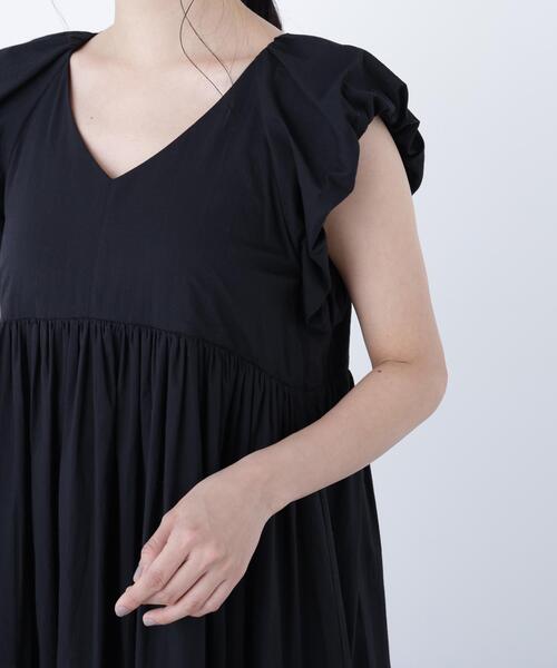 N.(N. Natural Beauty Basic)(エヌエヌナチュラルビューティーベーシック)の「コットンローンワンピース(ワンピース・レディース・ブラック/ブラウン/ブルー・MEDIUM/P/S)」の21枚目の写真