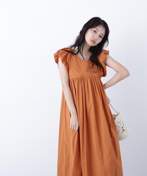 N.（N. Natural Beauty Basic）（エヌエヌナチュラルビューティーベーシック）の「コットンローンワンピース（ワンピース・レディース・ブラック/ブラウン/ブルー・MEDIUM/P/S）」の21枚目の写真