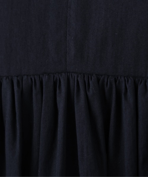 N.（N. Natural Beauty Basic）（エヌエヌナチュラルビューティーベーシック）の「コットンローンワンピース（ワンピース・レディース・ブラック/ブラウン/ブルー・MEDIUM/P/S）」の18枚目の写真