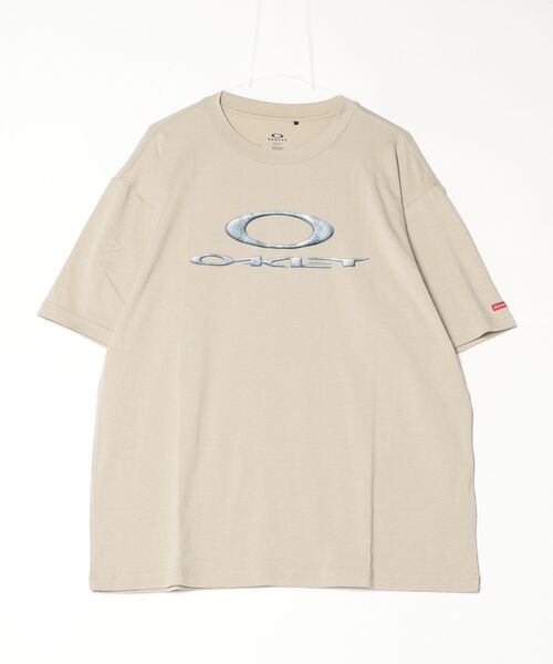OAKLEY(オークリー)の「オークリー NEW RETRO TEE X-METAL 3.0(Tシャツ/カットソー・メンズ・オフホワイト/ブルーグレー/サンドグレー・LL/3L/L/M)」の12枚目の写真