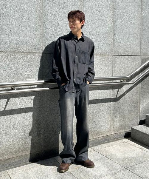 INSILENCE(インサイロンス)の「ヴィンテージウォッシュデニムシャツ VINTAGE INDIGO(シャツ/ブラウス・レディース・その他・SMALL/MEDIUM/LARGE)」の5枚目の写真
