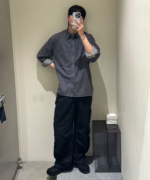 INSILENCE(インサイロンス)の「ヴィンテージウォッシュデニムシャツ VINTAGE INDIGO(シャツ/ブラウス・レディース・その他・SMALL/MEDIUM/LARGE)」の9枚目の写真