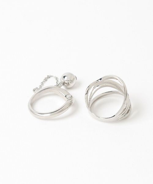 HARE(ハレ)の「2Pチャームツキリング(HARE)(リング・レディース・シルバー・FREE)」の8枚目の写真