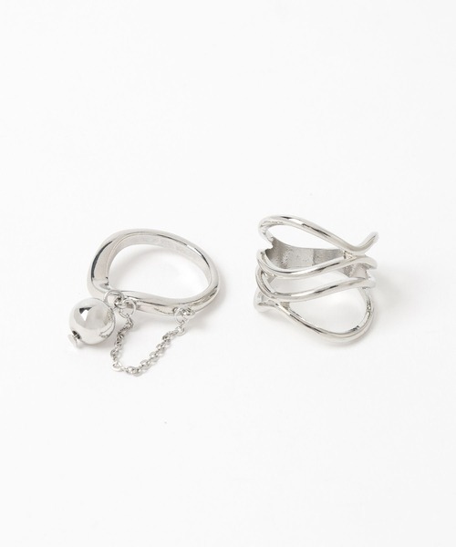 HARE(ハレ)の「2Pチャームツキリング(HARE)(リング・レディース・シルバー・FREE)」の10枚目の写真