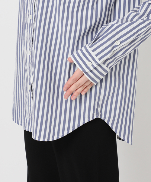 STRIPE ボタンダウン シャツ（シャツ/ブラウス）｜Deuxieme Classe