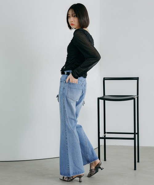 PAGEBOY（ページボーイ）の「ハトメミュールサンダル（サンダル・レディース・キャメル/ブロンズ/ブラック・MEDIUM/LARGE）」の8枚目の写真