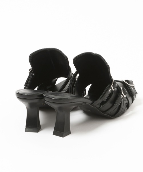 PAGEBOY（ページボーイ）の「ハトメミュールサンダル（サンダル・レディース・キャメル/ブロンズ/ブラック・MEDIUM/LARGE）」の10枚目の写真