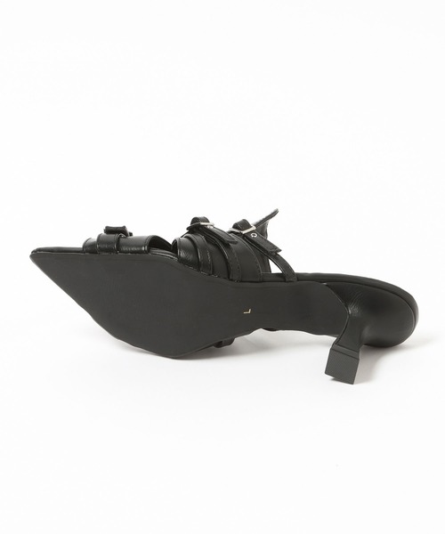 PAGEBOY（ページボーイ）の「ハトメミュールサンダル（サンダル・レディース・キャメル/ブロンズ/ブラック・MEDIUM/LARGE）」の15枚目の写真