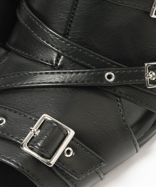 PAGEBOY（ページボーイ）の「ハトメミュールサンダル（サンダル・レディース・キャメル/ブロンズ/ブラック・MEDIUM/LARGE）」の21枚目の写真