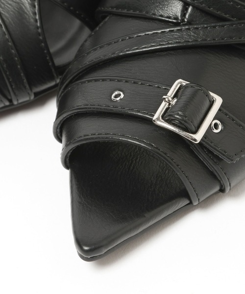 PAGEBOY（ページボーイ）の「ハトメミュールサンダル（サンダル・レディース・キャメル/ブロンズ/ブラック・MEDIUM/LARGE）」の17枚目の写真