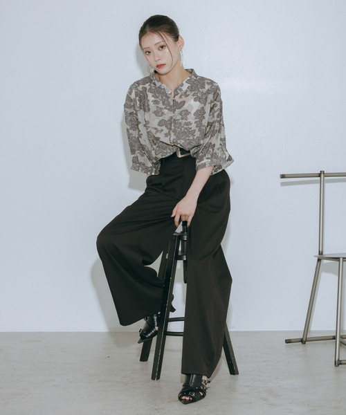 PAGEBOY（ページボーイ）の「ハトメミュールサンダル（サンダル・レディース・キャメル/ブロンズ/ブラック・MEDIUM/LARGE）」の4枚目の写真