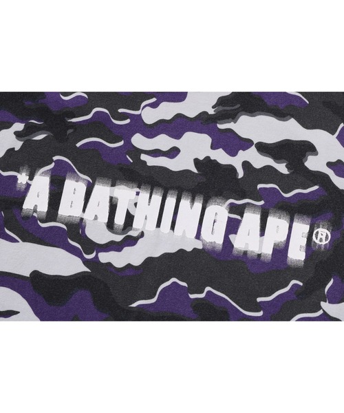 A BATHING APE(アベイシングエイプ)の「GLITCH WOODLAND CAMO HEAVY WASH BATHING APE CROPPED FIT TANK(タンクトップ・メンズ・パープル/グリーン・X-LARGE/MEDIUM/SMALL)」の6枚目の写真