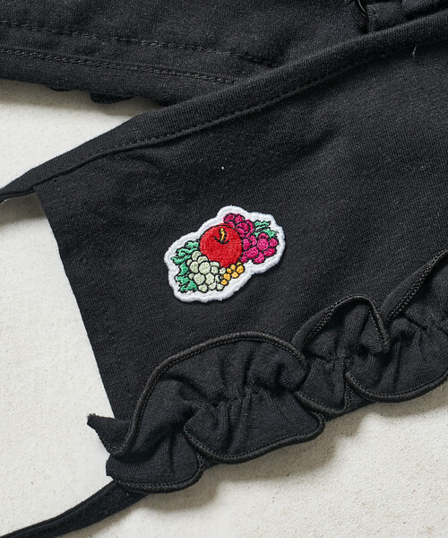 FREAK'S STORE（フリークスストア）の「FRUIT OF THE LOOM × FREAK'S STORE/フルーツオブザルーム 別注 天竺ビスチェ（キャミソール・レディース・ブラック/チャコール/レッド・ﾌﾘ-）」の7枚目の写真